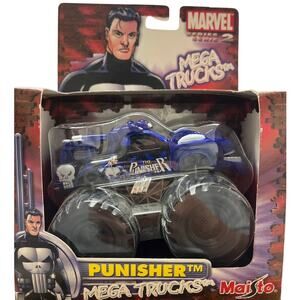 Marvel Punisher Mega Truck Series 2 Maisto New In Box Blue